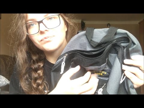 ASMR Packing | Tapping and Scratching | I’m Going On A Trip