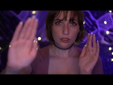 ASMR Experimental Hand Movements, Visual Triggers, & Mouth Sounds, Tongue Clicking