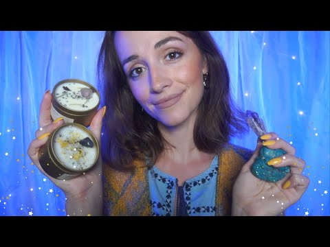 ASMR | Candle & Crystal Store Roleplay 🔮 🕯️ (tapping, explaining, personal attention)