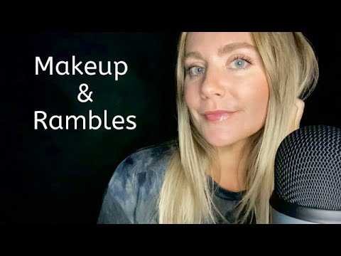 ASMR My Everyday Makeup Routine with Lots of Rambles 💕💕💕