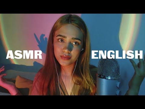ASMR en INGLÉS 🇺🇸 🇬🇧 | Asmr speaking English (Con subtítulos)