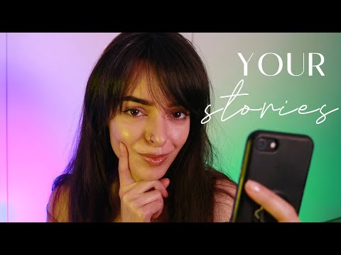 ASMR Reading YOUR Stoies ♥️ When Did You Feel Most Alive? (Whispered)
