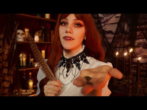 ASMR 🧛‍♀️ A Totally Normal™ Hotel Check In | Vampire Roleplay, Fire Crackling For Sleep, Soft Spoken