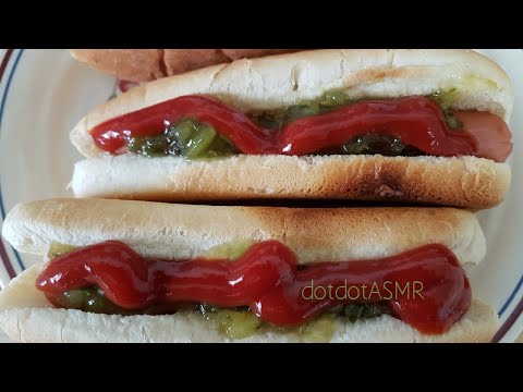 How To Steam Hot Dogs | ASMR Whispering