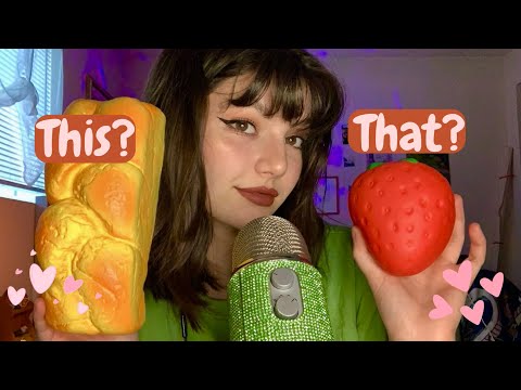 ASMR | This Or That Decision Making (Fast & Aggressive Triggers, Mouth Sounds, Rambles, Tapping, +)
