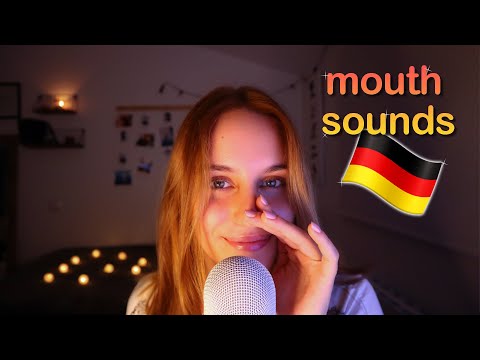 Mouth Sounds y palabras en ALEMÁN 🍻 | ASMR para dormir