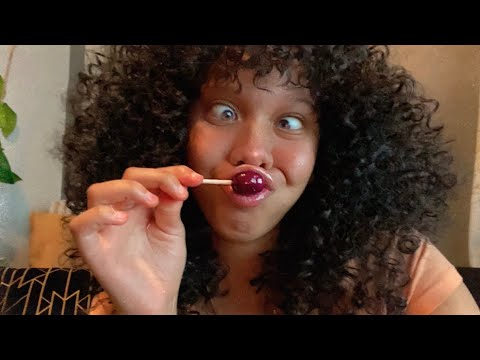 ASMR Lollipop Girl Goes Insane 🍭 (intense sounds )