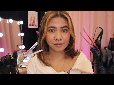 [ASMR] Kamu Datang Ke Salon Mahal Bintang 5 ✨ Haircut & Eyelash Extensions | ASMR Indonesia