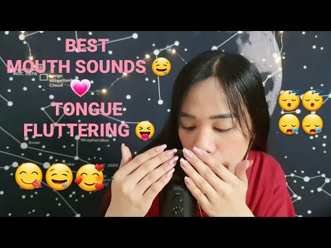 ASMR Best Mouth Sounds and Tongue Fluttering 😝🤤😴 (NO TALKING)