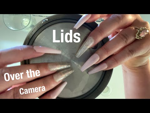 ASMR - Putting lids over the camera - Fast and aggressive!