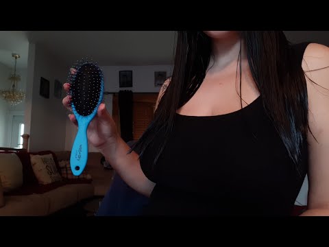 ASMR | brushing wet hair
