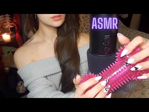 ASMR Mic Scratching & Tapping Fast & Aggressive Trigger Assortment For Sleep & Relaxation Whispered