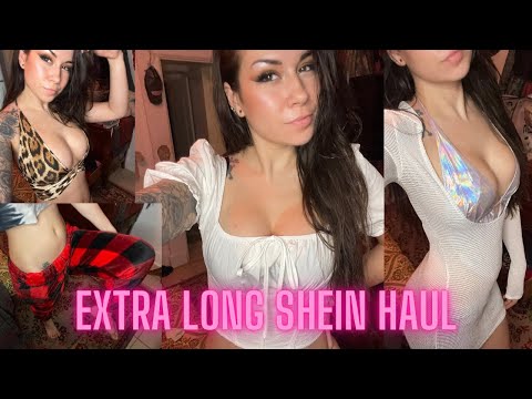 Excessively long asmr SHEIN try on haul. Crinkling, soft spoken, clothes & housewares