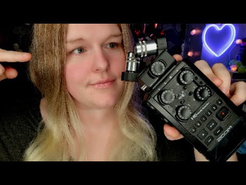 ASMR | Testing My New Mic! ZOOM H6 Tingly Triggers, Whispering.