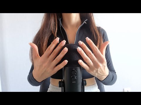 ASMR Fast & Aggressive Mic Massage,  Mic Scratching with Mic Cover