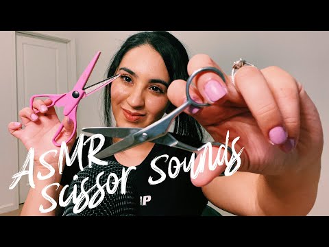 {ASMR} ✂️ Scissor Sounds: Snipping & Cutting paper sticky notes.✂️