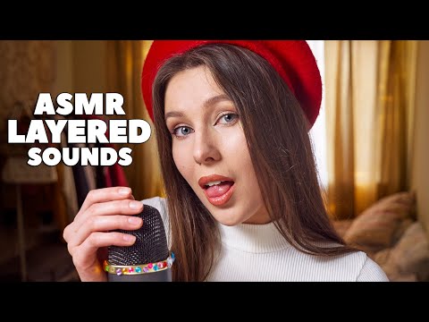 Layered ASMR for people with no attention span [Mouth Sounds]