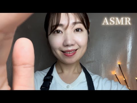 【ASMR】自律神経を整える。お母さんの出発前のサポート（スキンケア・歯磨き・肩トントン・コーミング・いってらっしゃい）Tingles in your brain for your calm day!