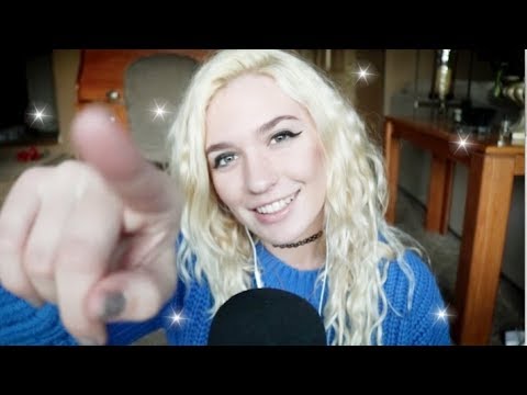ASMR ~ Mouths sounds, Tracing/swirls, Poking, Whispering :3