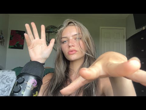 ASMR | Hand Movements, Mouth Sounds, Whispers, Hand Sounds, For Sleep, For Relaxation, For Studying