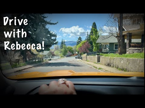 Spring Time Drive with Rebecca! (Soft Spoken version) Ride in a Ford Bronco around a mountain town.