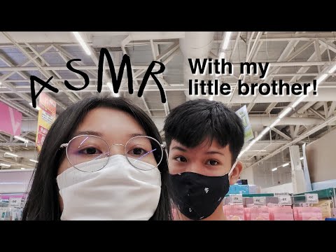 ASMR at Big C (with my little brother)