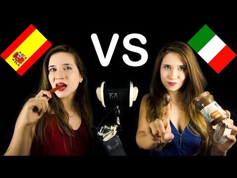 GEMELAS - España vs Italia  | Asmr Español