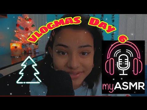 ASMR- Whispering about the My ASMR app! • Vlogmas Day 6