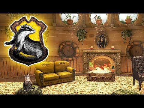 Hufflepuff Common Room [ASMR] ⚡ Harry Potter Ambience - Herbology & Nature