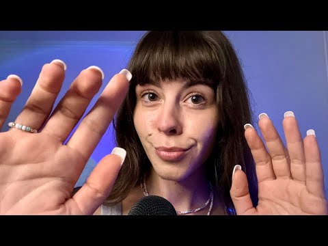 ASMR Mirrored Hand Movements & Mouth Sounds To Relax You 🌟😴
