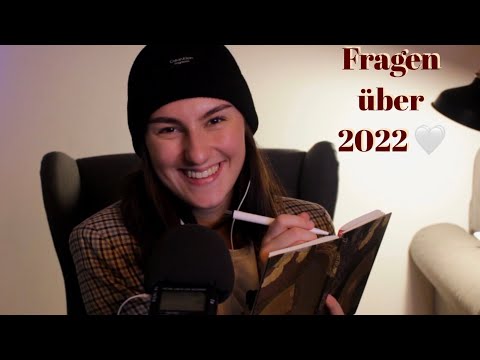 [ASMR] Q&A- ich stelle dir Fragen zu deinem Jahr 2022 🤍 (+rain sounds)
