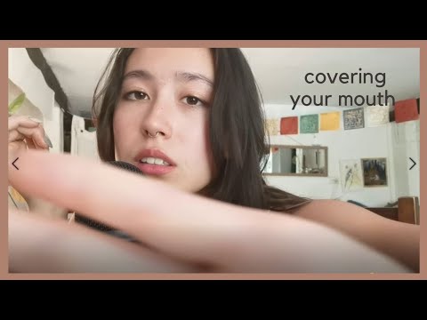 ASMR || Plucking & Pulling + Covering your Mouth & Shhh... LOADS of CLOSEUP Personal Attention