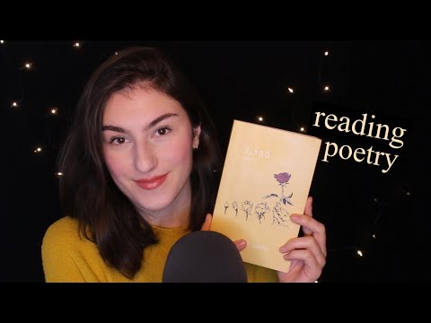 [ASMR] reading poetry ( english)