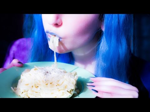 ASMR: Pasta Linguine - Creamy & Nutty ~ Relaxing Eating Sounds [No Talking | Vegan] 😻