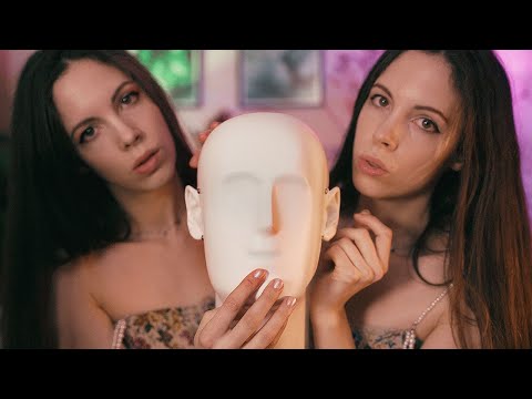 Twin ASMR - Parallel Universe Close Up Whispering & Ear Triggers (Ok, Perfect, Good)