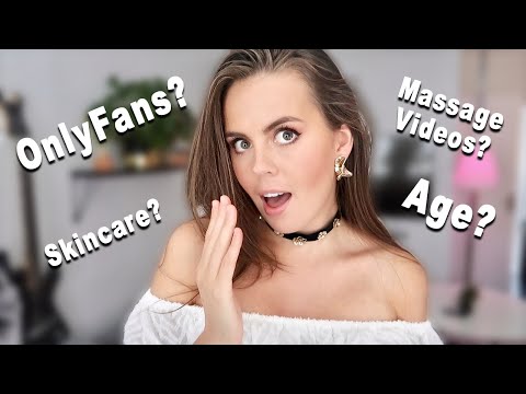 ASMR Q&A | OnlyFans? Age? Future Plans? Etc...