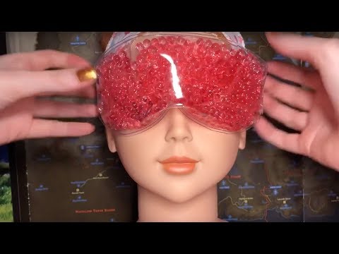 ASMR Relaxing Spa on Doll Head (Whispered)