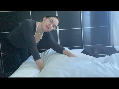 ASMR Full Body Massage (Pillow Crinkle Sounds)