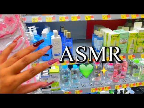 ASMR IN WALMART 💙✨| FAST TAPPING, SCRATCHING...(SUPER TINGLY 😩🔥)