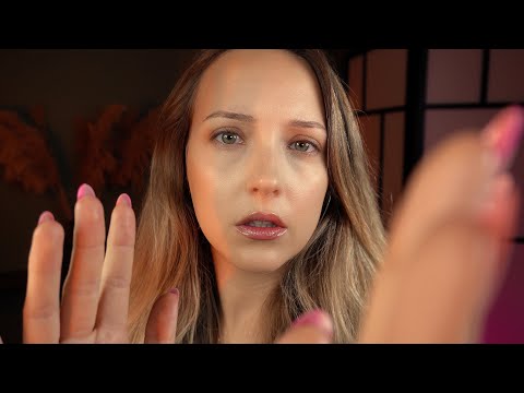 ASMR Face Massage | sprays, scents, real face sounds, tools