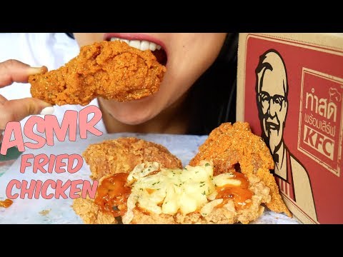 ASMR KFC Thailand (Crunchy FRIED Chicken EATING SOUNDS) NO TALKING | SAS-ASMR
