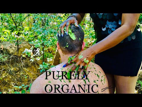 Natural Asmr: Organic Head scratch, Non GMO Back Massage