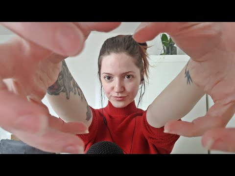 ASMR hand sounds, massage, personal attention, brushing, positive affirmations - May Patreon Trigger