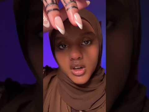ASMR with Henna Covered Hands  #asmr #asmrshort #asmrhandmovement