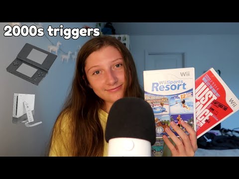 ASMR 2000s themed triggers for 2k subscribers