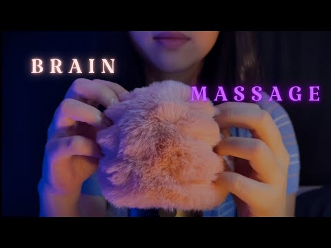ASMR Intense Fluffy Mic Scratching ,Brain Massage , Sleepy , Relaxing , No talking