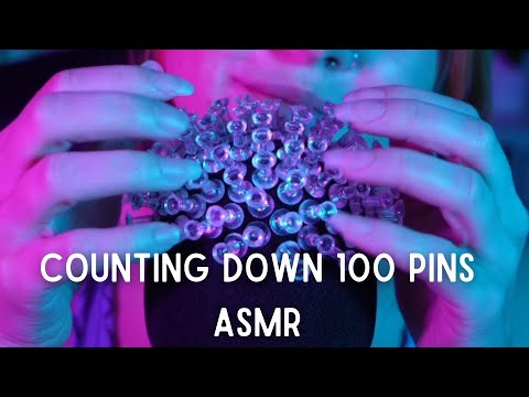 Counting Down 100 Pins ASMR