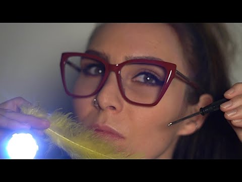 [ASMR] 🫠 Cranial Nerve Exam with Light Triggers 🔦 Many Tingles while Testing all your Senses ✨