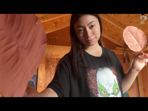 Lofi ASMR in a Shed | Hand Movements, Tapping, Whispers, & More
