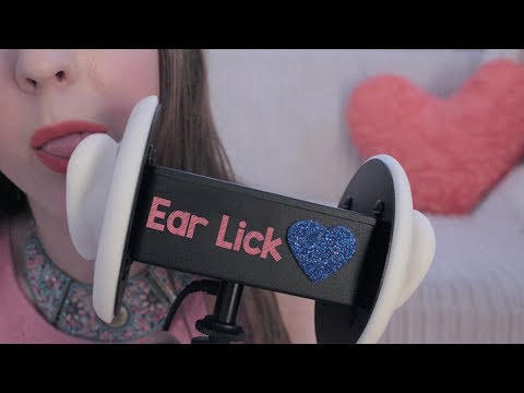 ASMR Ear Licking & Ear Eating  🎉 Part 2